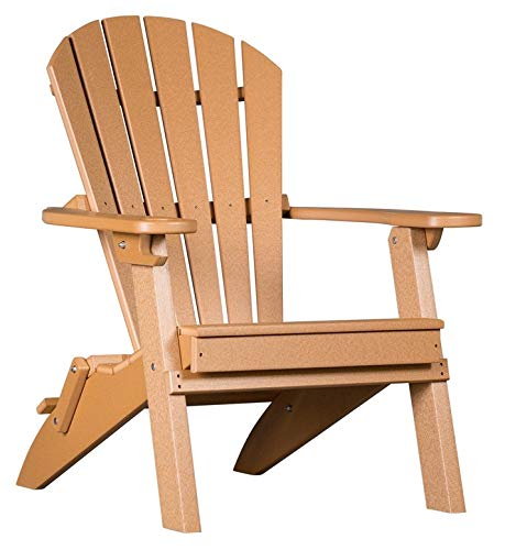 4 Season Cedar Foldable Adirondack Chair with Cup Holder W767