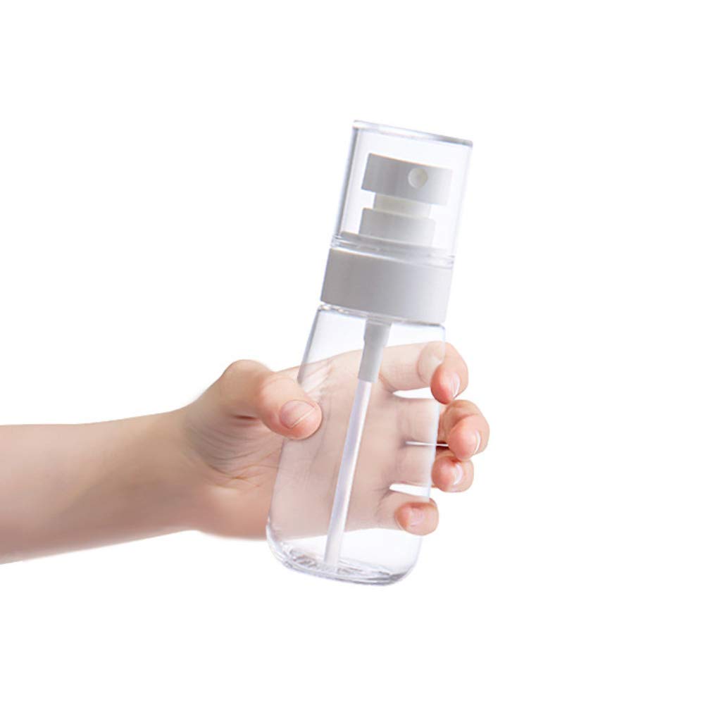 Clear Plastic Refillable Fine Mist Spray Bottles 100ml Q944