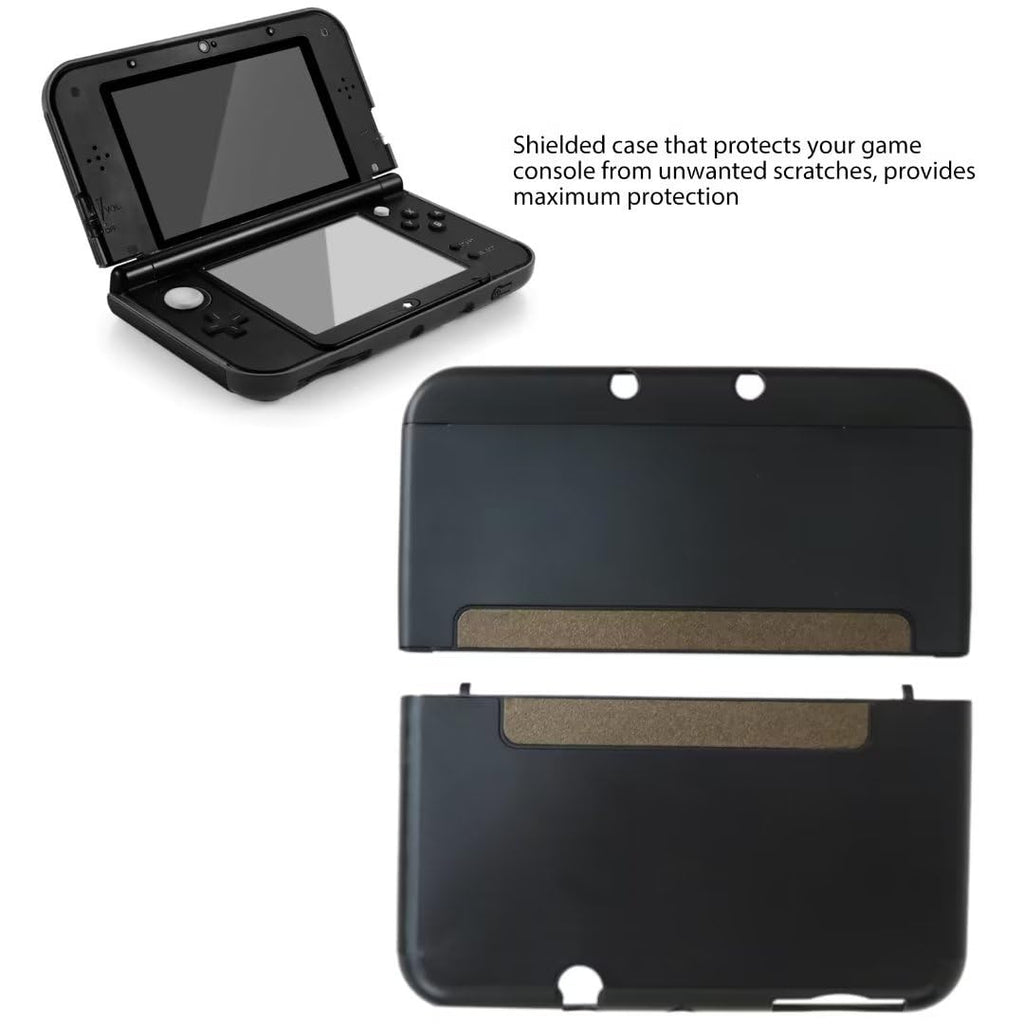 Hard Shell Protector Case Cover for Nintendo 3DS LL XL - Black M883
