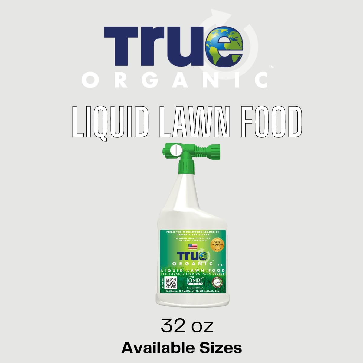 Organic Liquid Lawn Fertilizer with 1% Iron 32 fl. oz. P4760