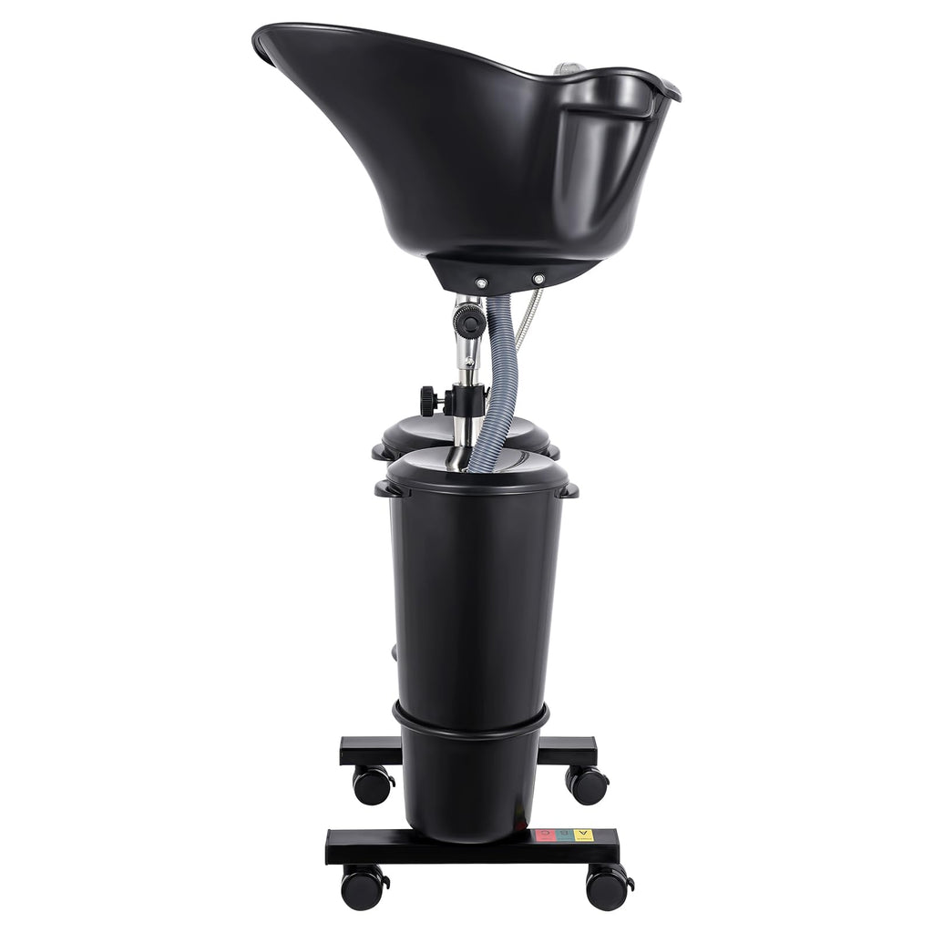 Portable Shampoo Basin with 2 Water Buckets & Electric Pump K717824