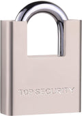 Heavy Duty Solid Brass Keyed Padlock with 4 Keys I1803
