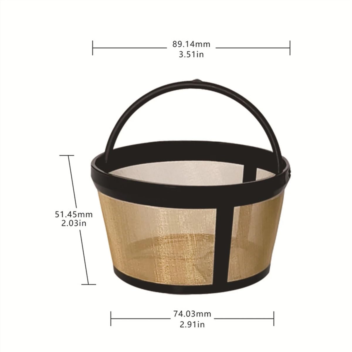 8-12 Cup Stainless Steel Coffee Filter K4591