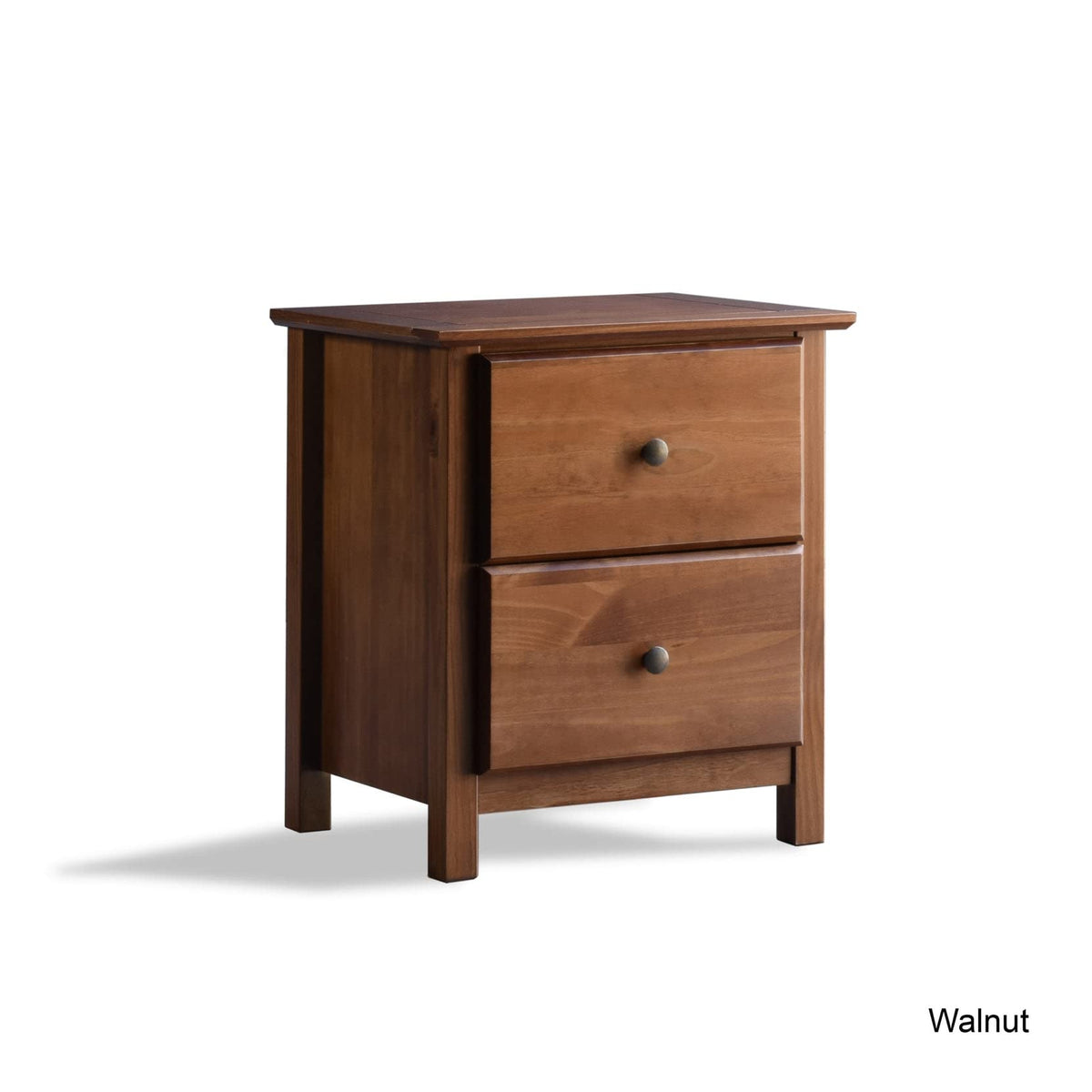 2-Drawer Solid Wood Nightstand R28972