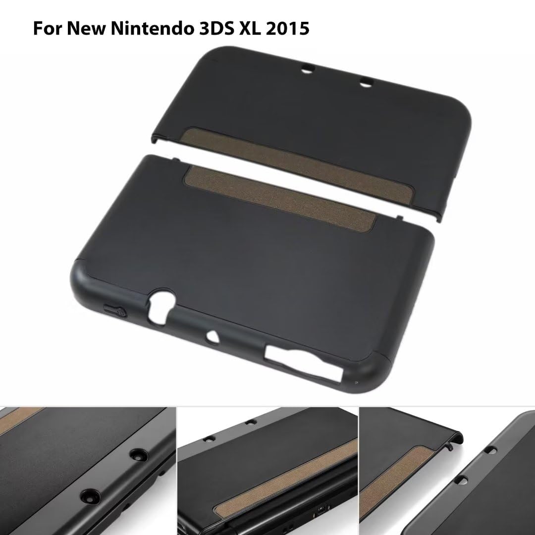 Hard Shell Protector Case Cover for Nintendo 3DS LL XL - Black M883