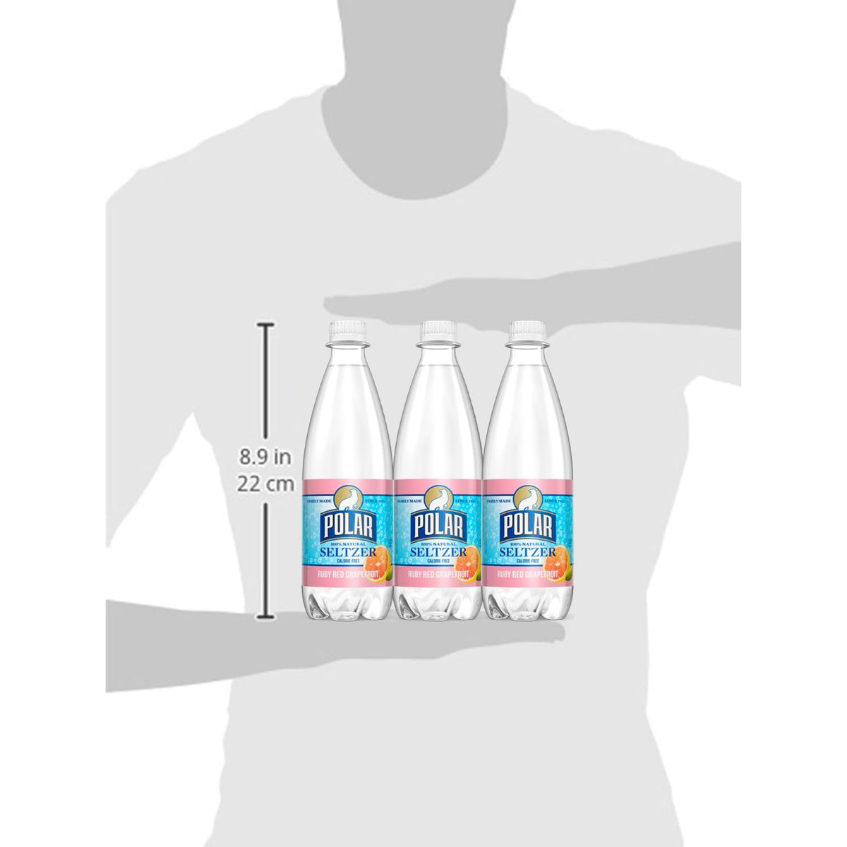 Ruby Red Grapefruit Sparkling Water, 20 fl oz, 12 Pack K64410