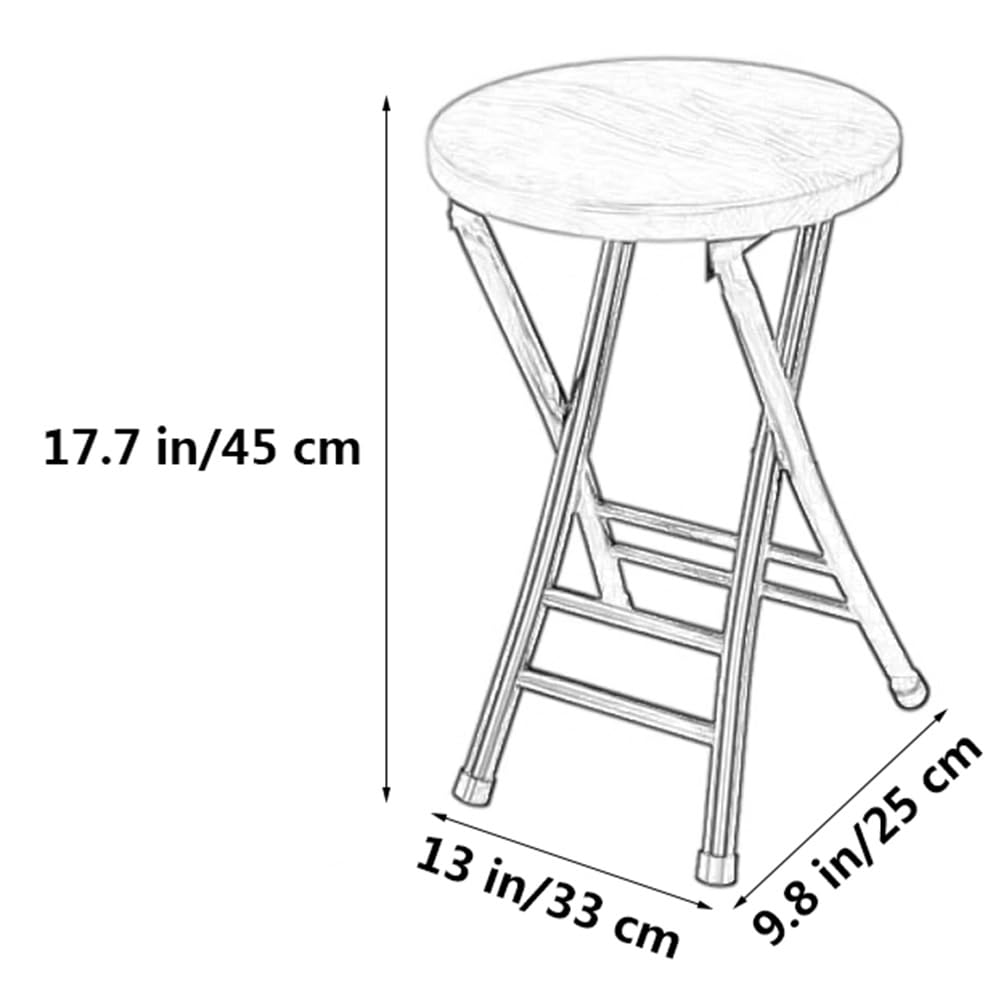 18 Inch Portable Folding Stool C94576