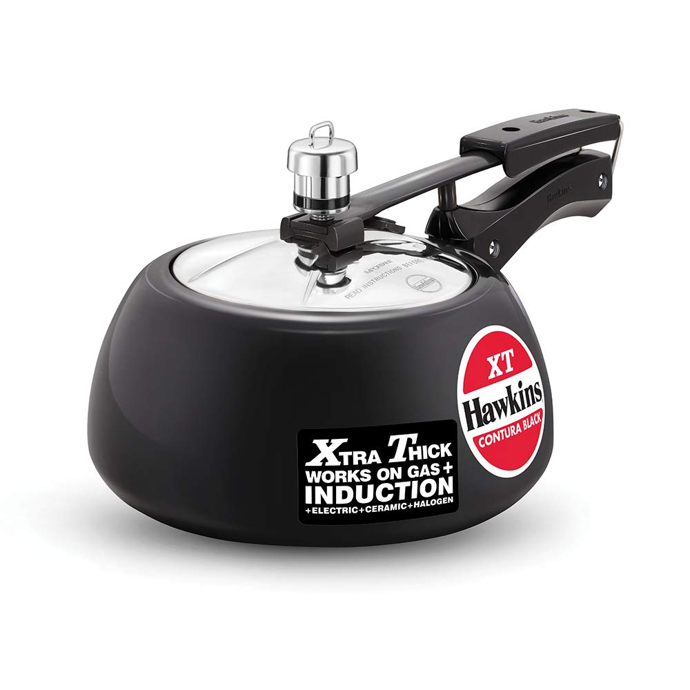 Black 2 Liter Pressure Cooker X191353
