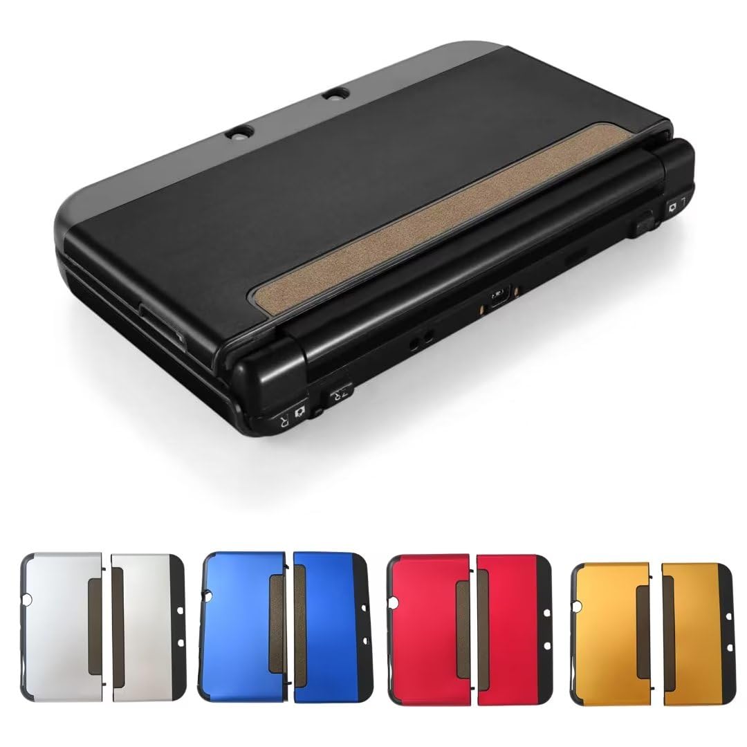 Hard Shell Protector Case Cover for Nintendo 3DS LL XL - Black M883