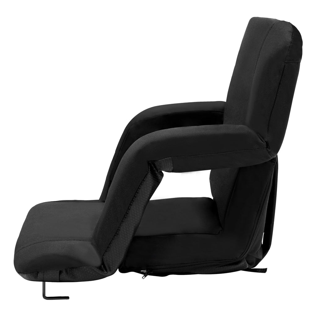 Folding Padded Stadium Seat with Cupholder O17271