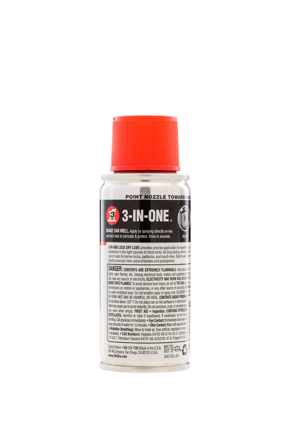2.5 OZ Dry Lube L92622