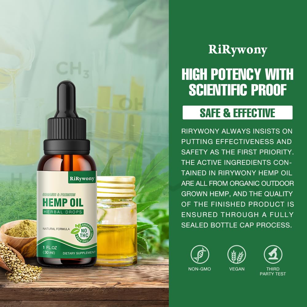 3-Pack Hemp Oil E69796