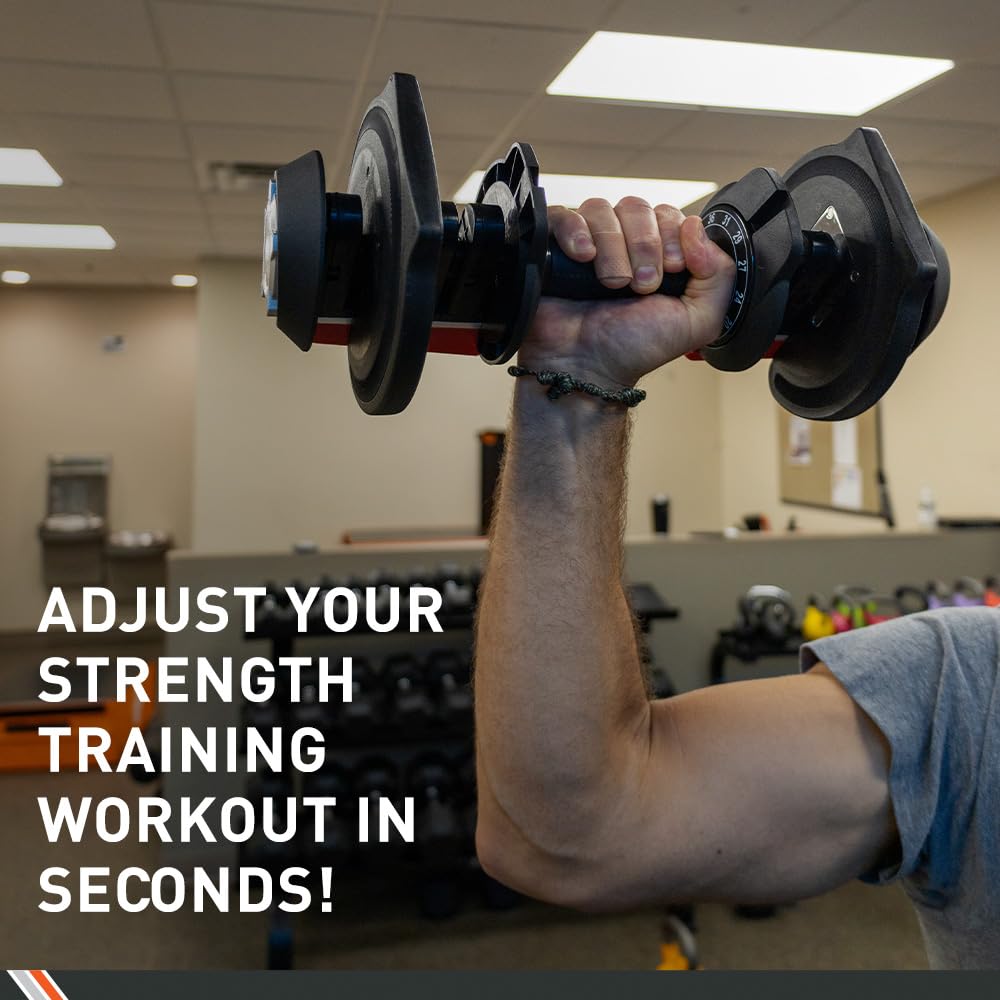 40 Pound Adjustable Dumbbells Y444795