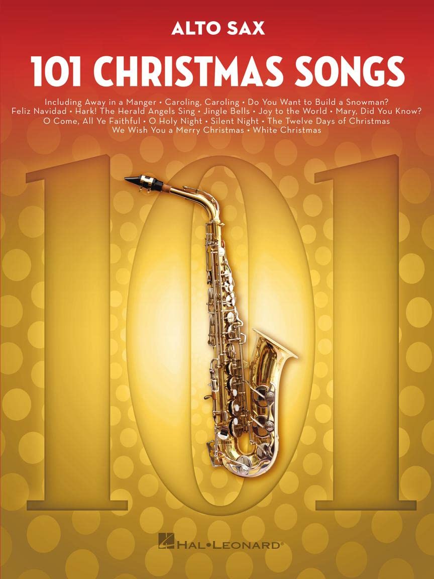 Christmas Songs for Alto Sax Sheet Music Collection A6927