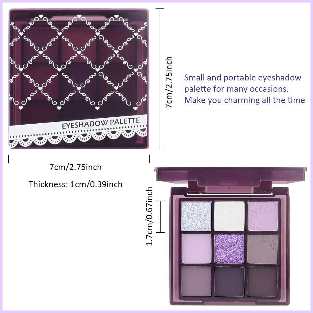 9 Colors Eye Shadow Palettes Makeup Z87321