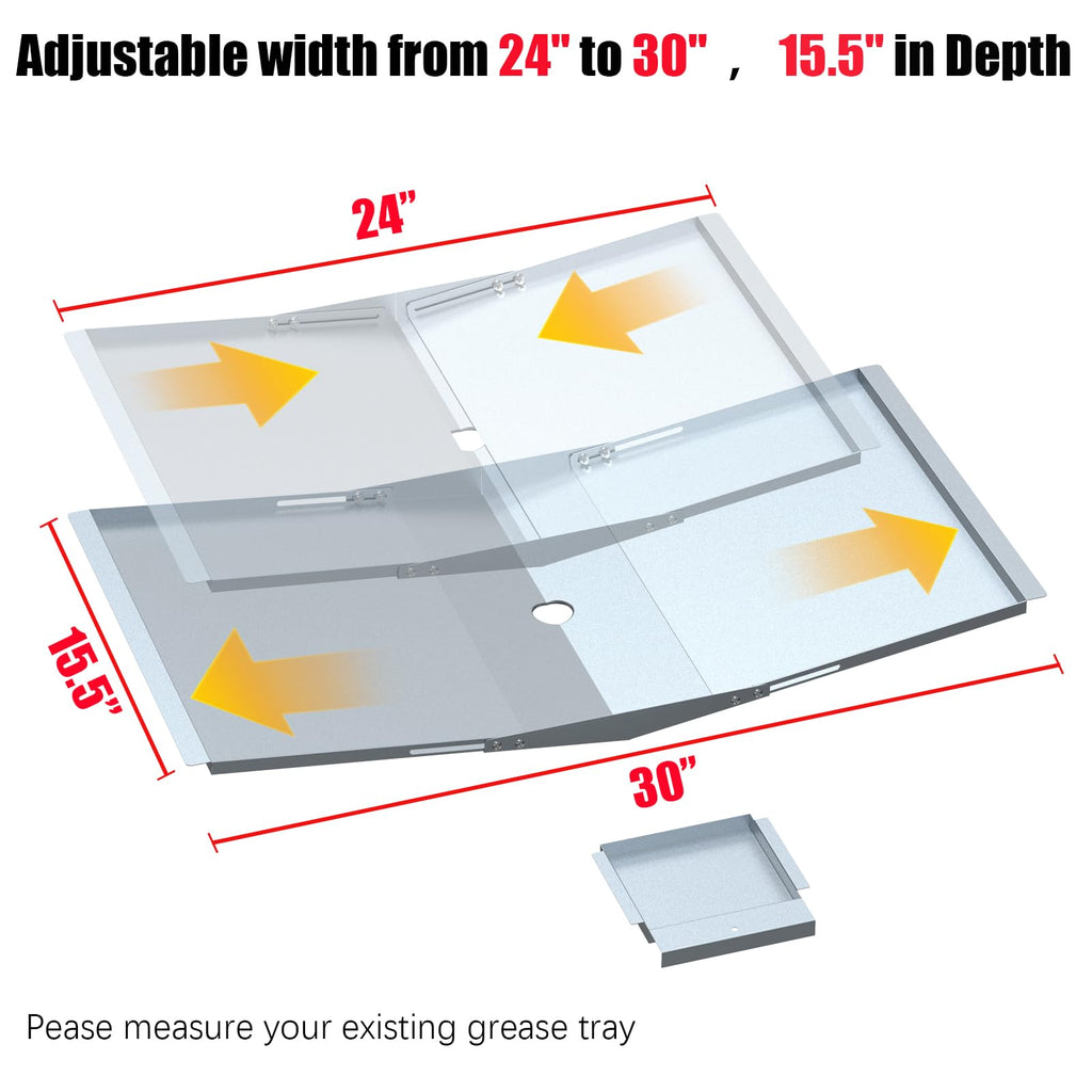 Grease Tray with Catch Pan H476923