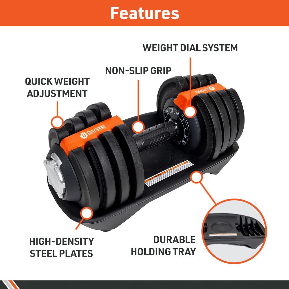 40 Pound Adjustable Dumbbells Y444795