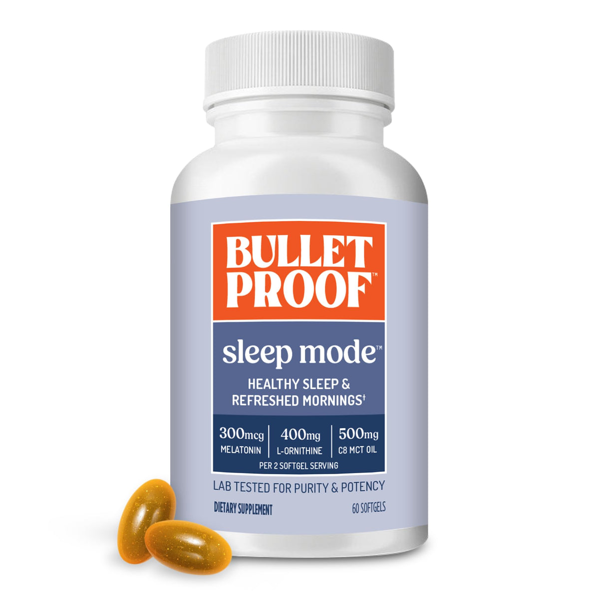 Softgels 60 Count Supplement with C8 MCT Oil U740