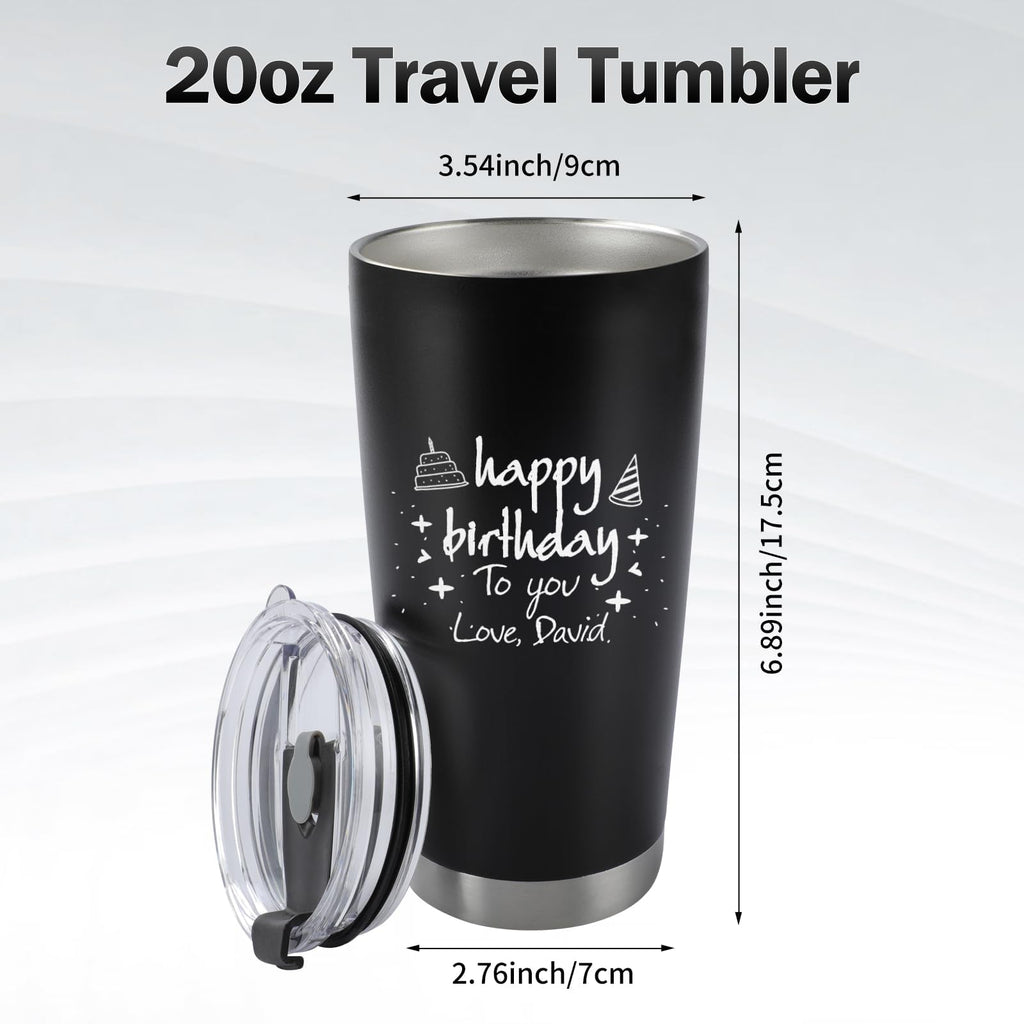 Personalized Coffee Tumbler D2396