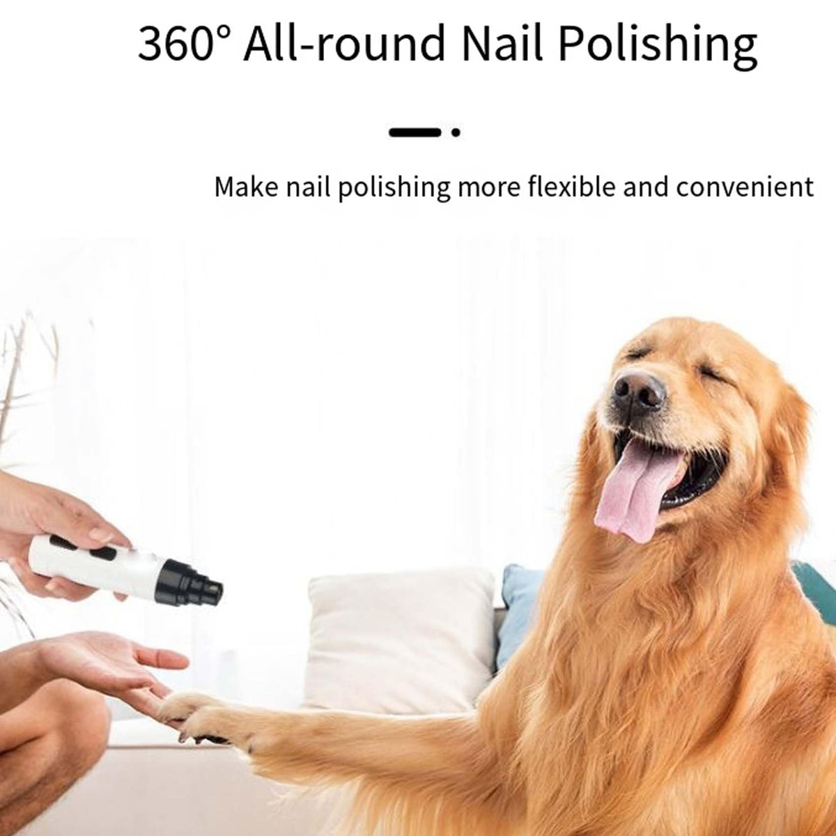 Electric Dog Nail Trimmers 2PCS Y548156