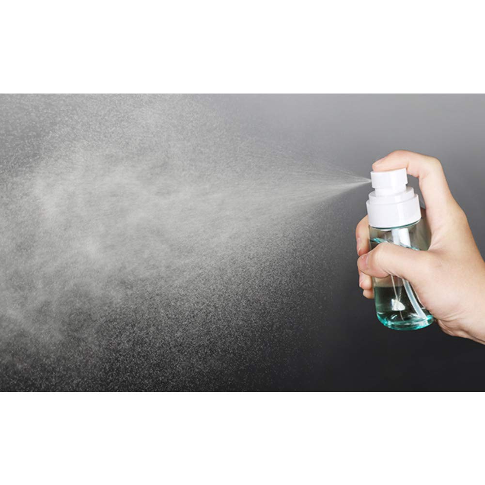 Clear Plastic Refillable Fine Mist Spray Bottles 100ml Q944