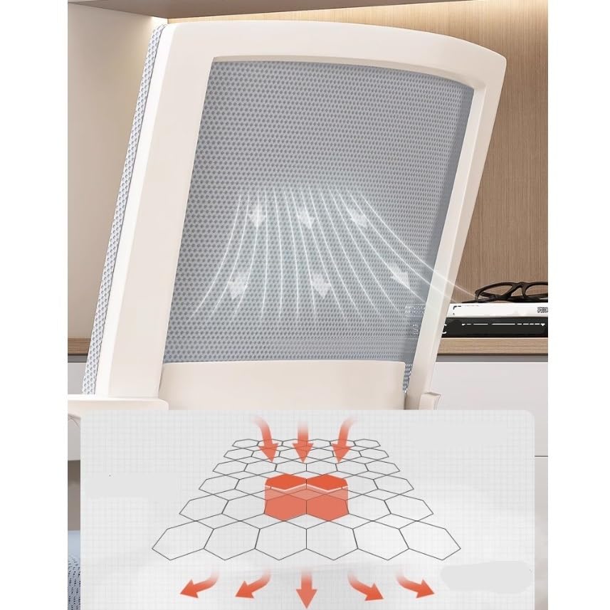 Ergonomic Middle Back Breathable Mesh Office Chair N960312