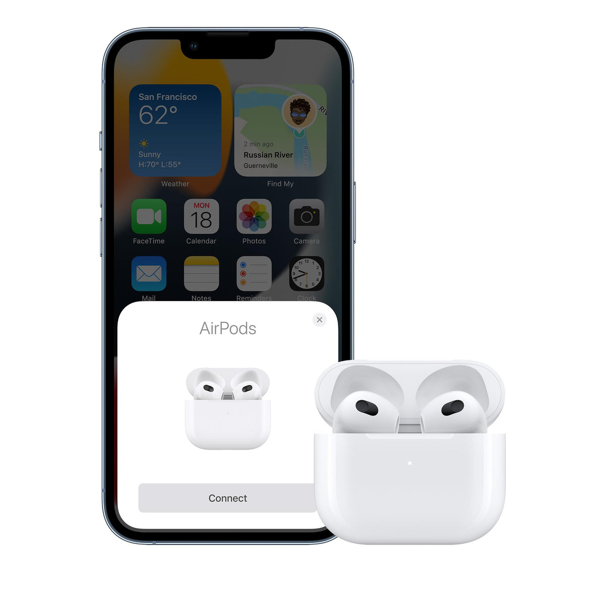 AirPods (3rd Generation) EarPods with Lightning Charging Case O5521