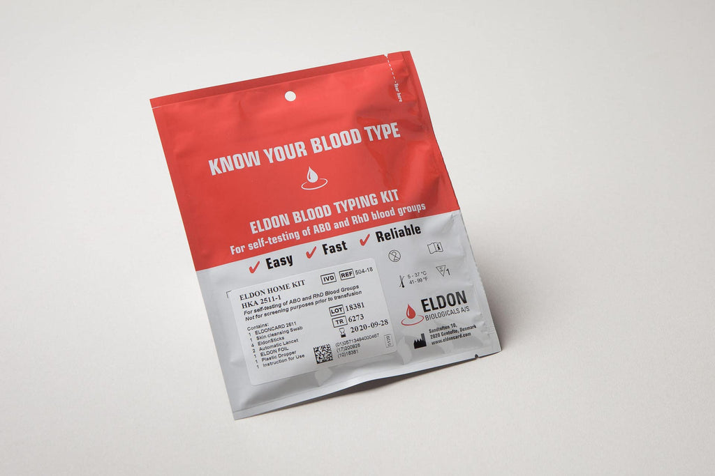 Blood Typing Kit 5 Test Pack Q639