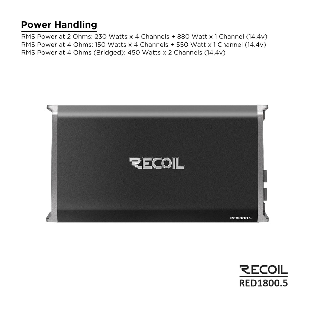 5-Channel Car Audio Amplifier 1800W P795