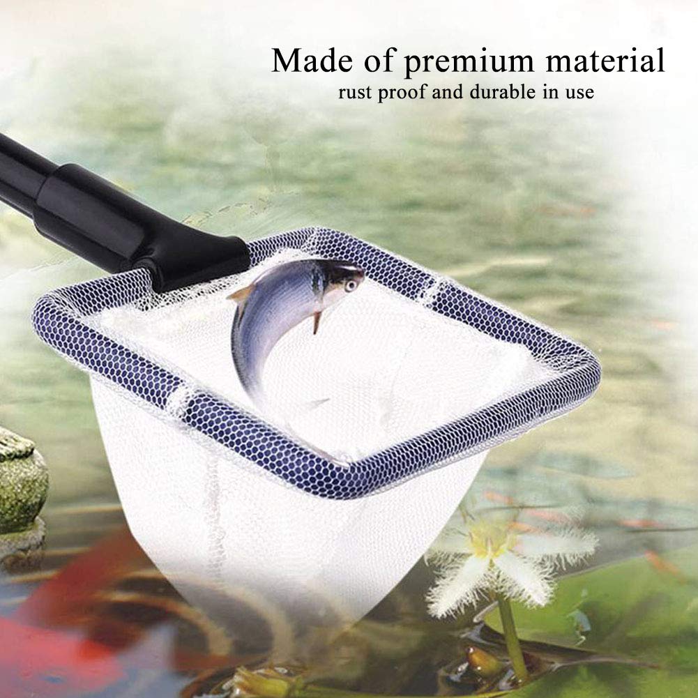 5 in 1 Retractable Aquarium Cleaning Kit with Stainless Steel Scraper F174