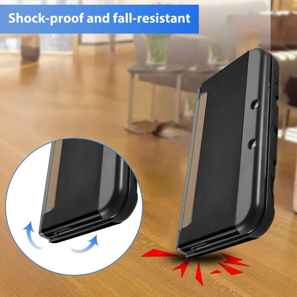 Hard Shell Protector Case Cover for Nintendo 3DS LL XL - Black M883