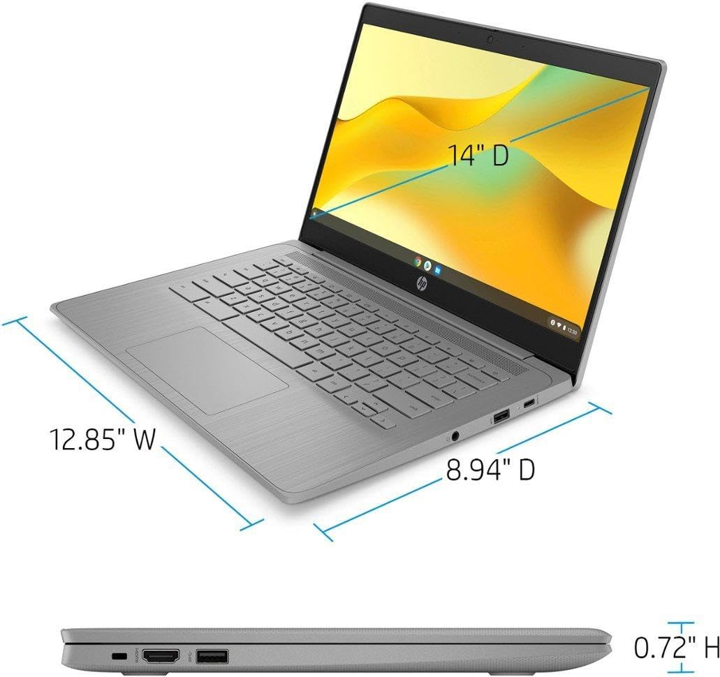 14" HD Chromebook Intel Celeron N4120 4GB RAM 128GB Storage H522031