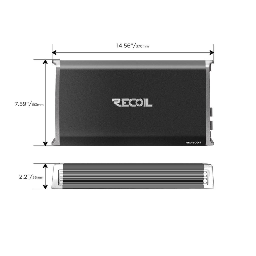 5-Channel Car Audio Amplifier 1800W P795