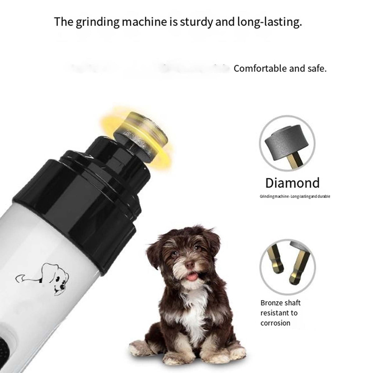 Electric Dog Nail Trimmers 2PCS Y548156