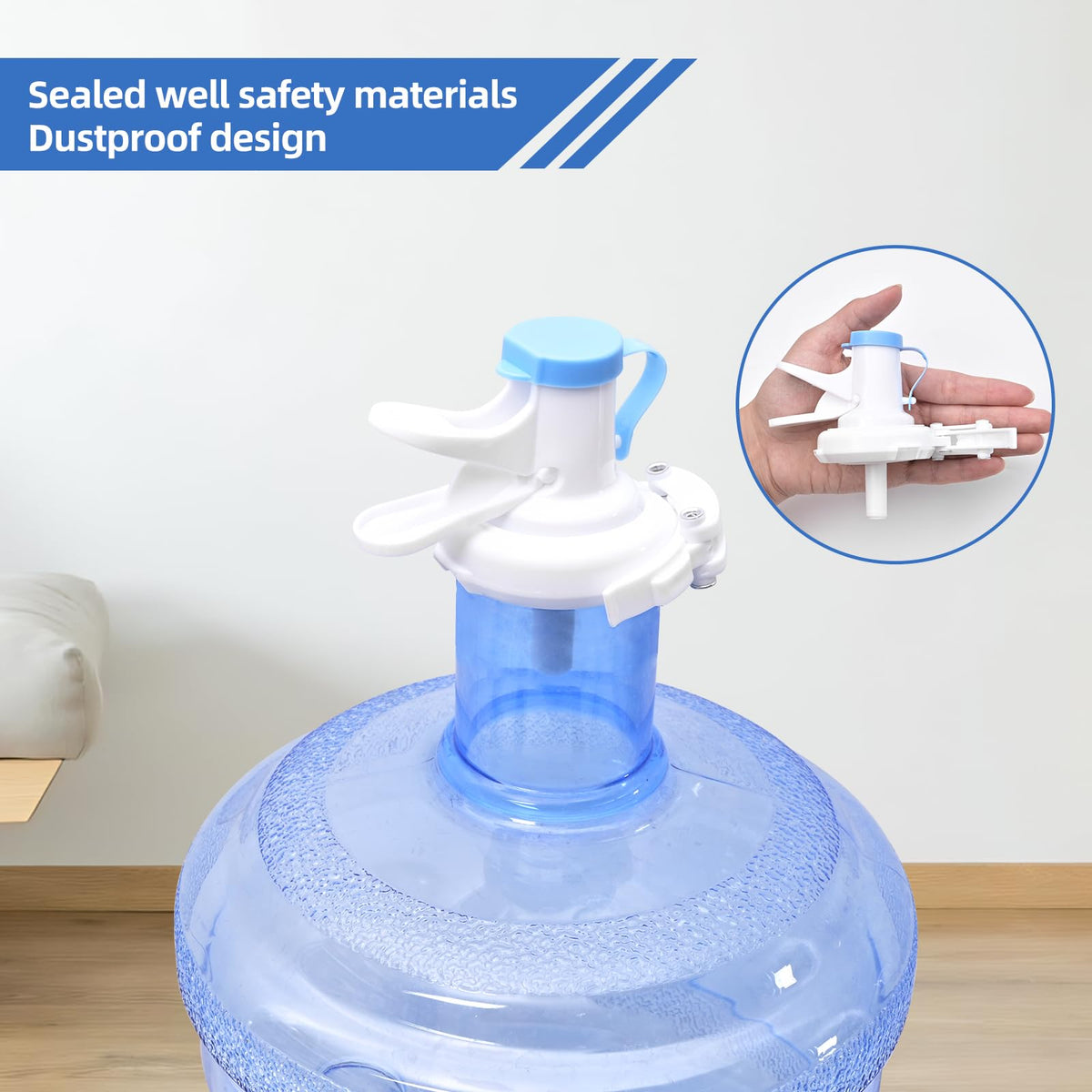 5 Gallon Collapsible Water Jug Holder and 2 Dispenser Valves G199919