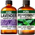 Lavender & Peppermint Essential Oil Set 2x4 fl oz G72735