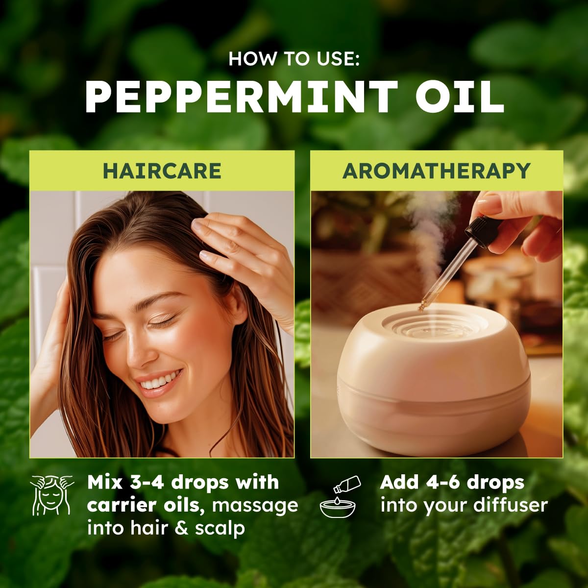 Lavender & Peppermint Essential Oil Set 2x4 fl oz G72735