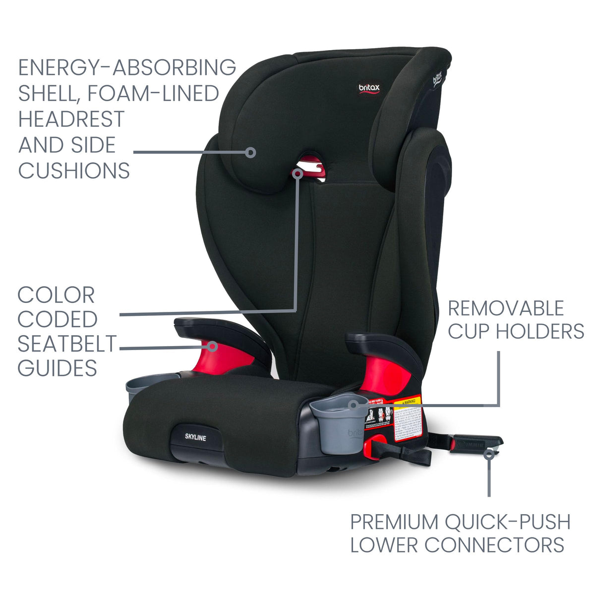 2-Stage Belt-Positioning Booster Car Seat I3815