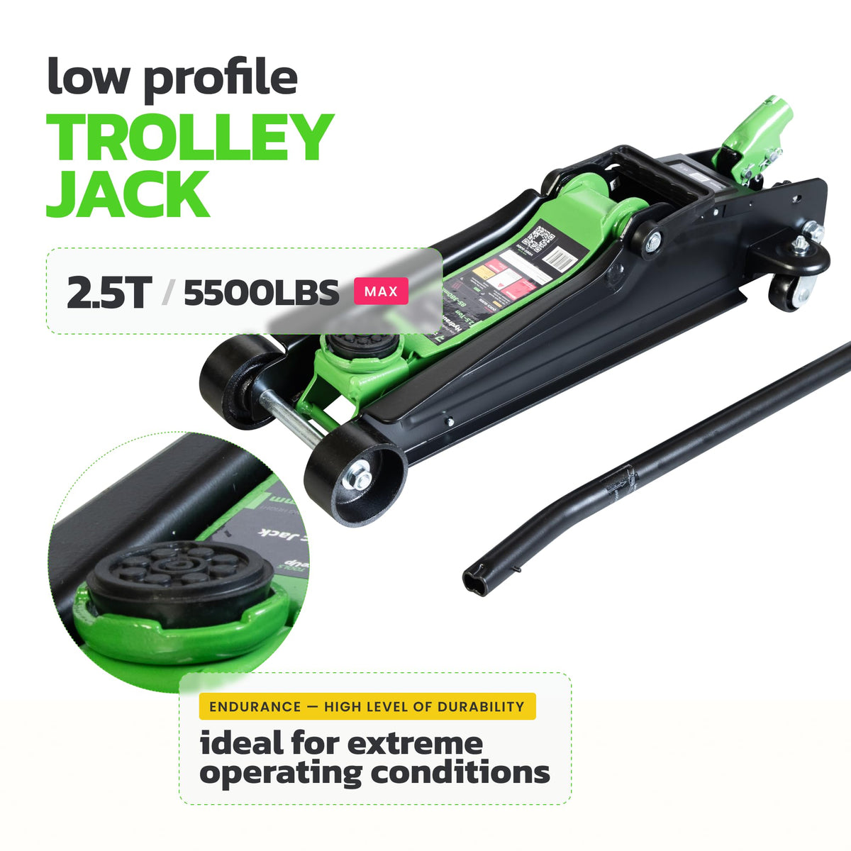 2.5 Ton Low Profile Hydraulic Floor Jack N782