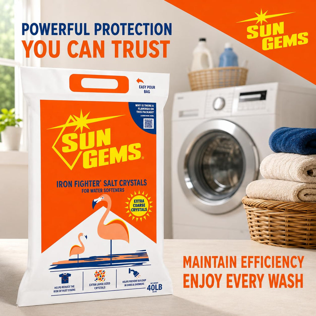 40 lb Extra Coarse Water Softener Salt Crystals P9299