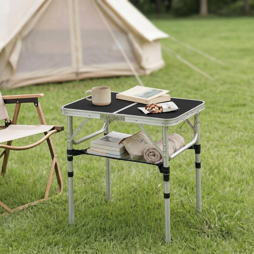 Small Folding Table 2ft with Mesh Holder G10531