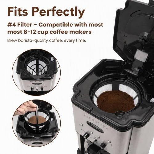 #4 Cone Reusable Coffee Filter 2-Pack C6782