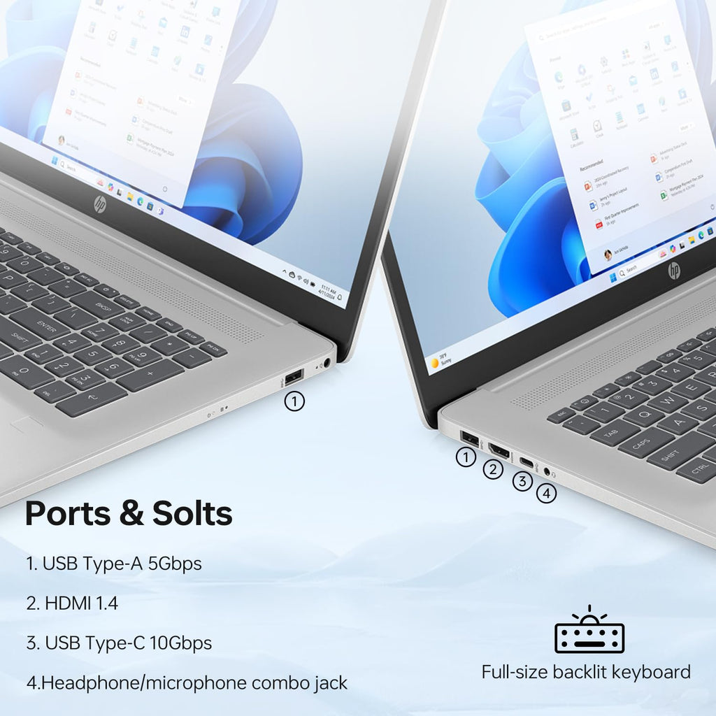 17.3" Touchscreen Laptop, Intel Core Ultra 5, 16GB DDR5 RAM, 1TB SSD K659