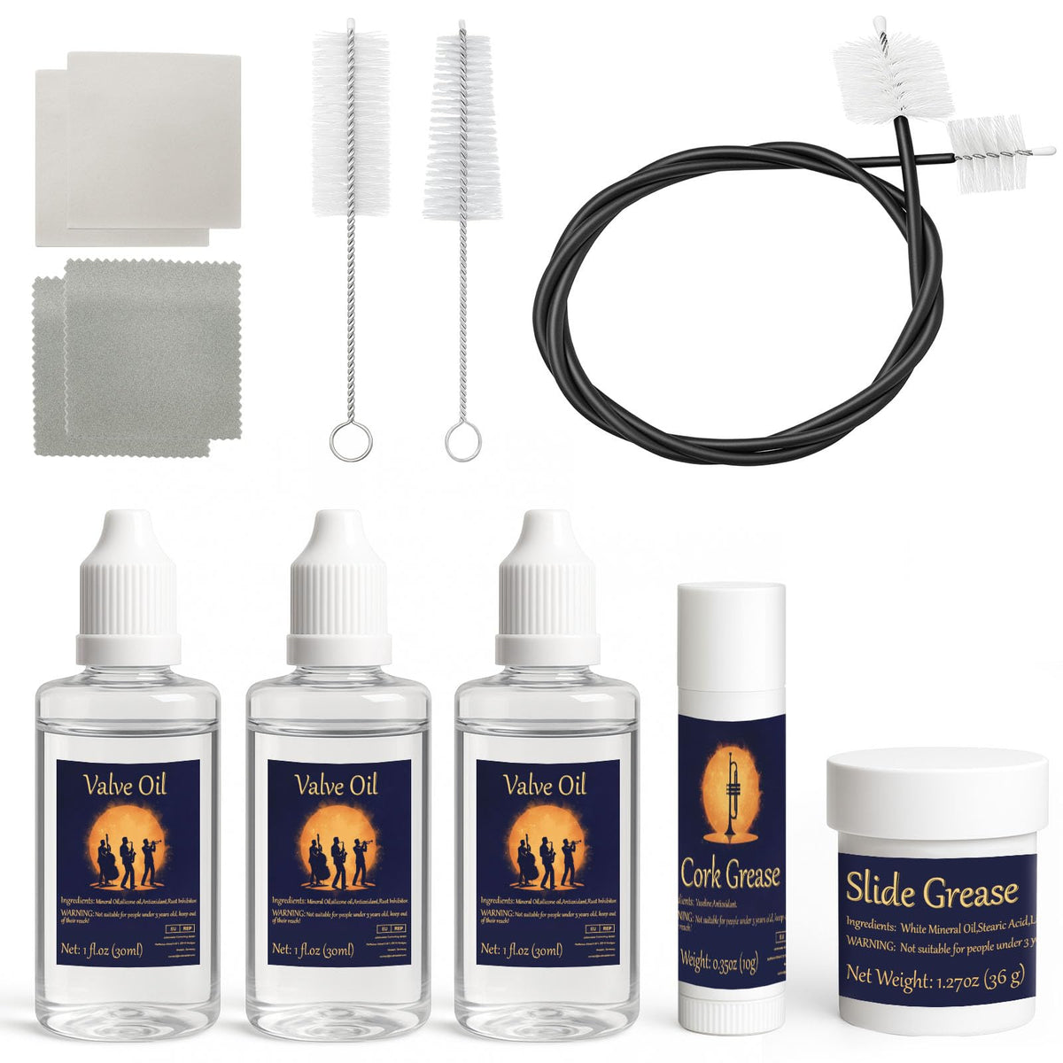 12pcs Trumpet Cleaning Kit F2134