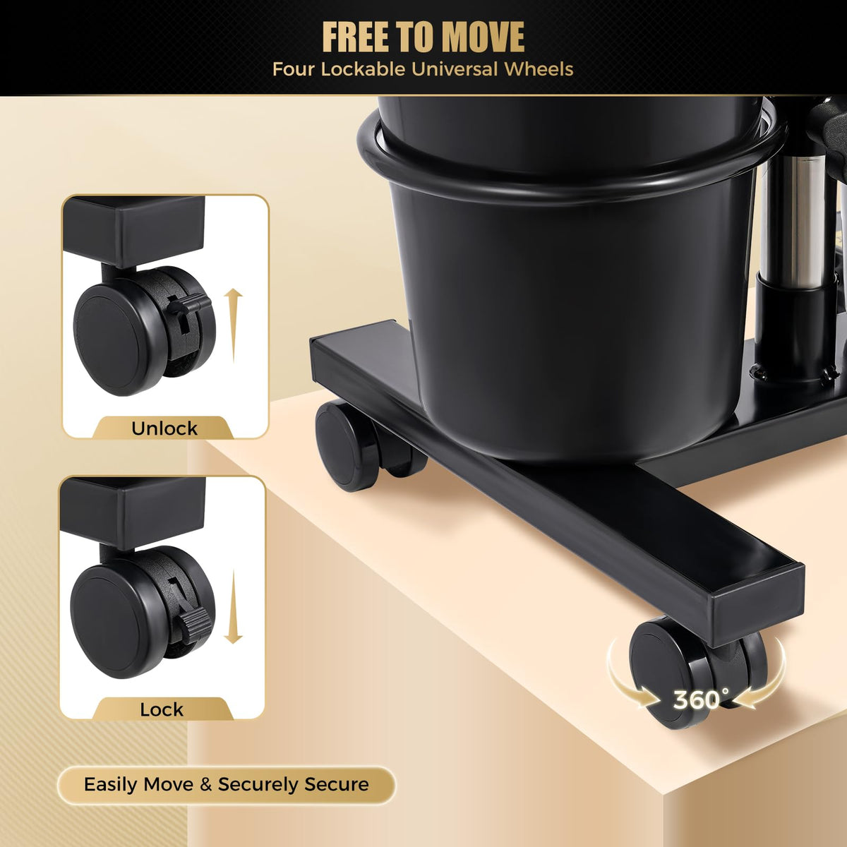 Portable Shampoo Basin with 2 Water Buckets & Electric Pump K717824