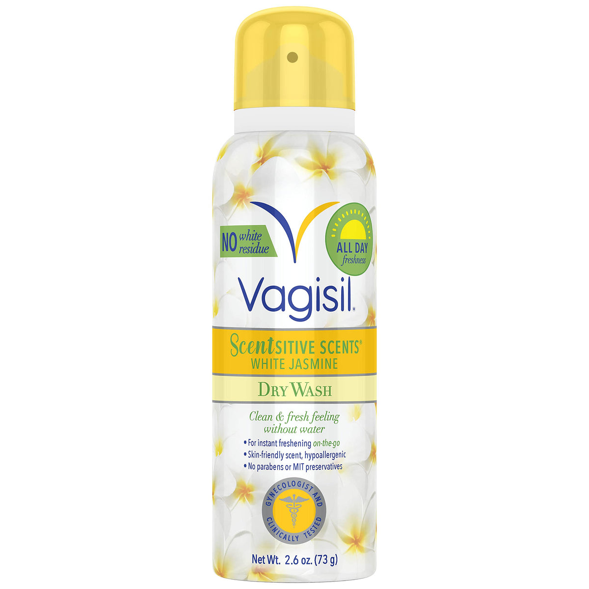 Feminine Dry Spray White Jasmine 2.6 Oz V2528