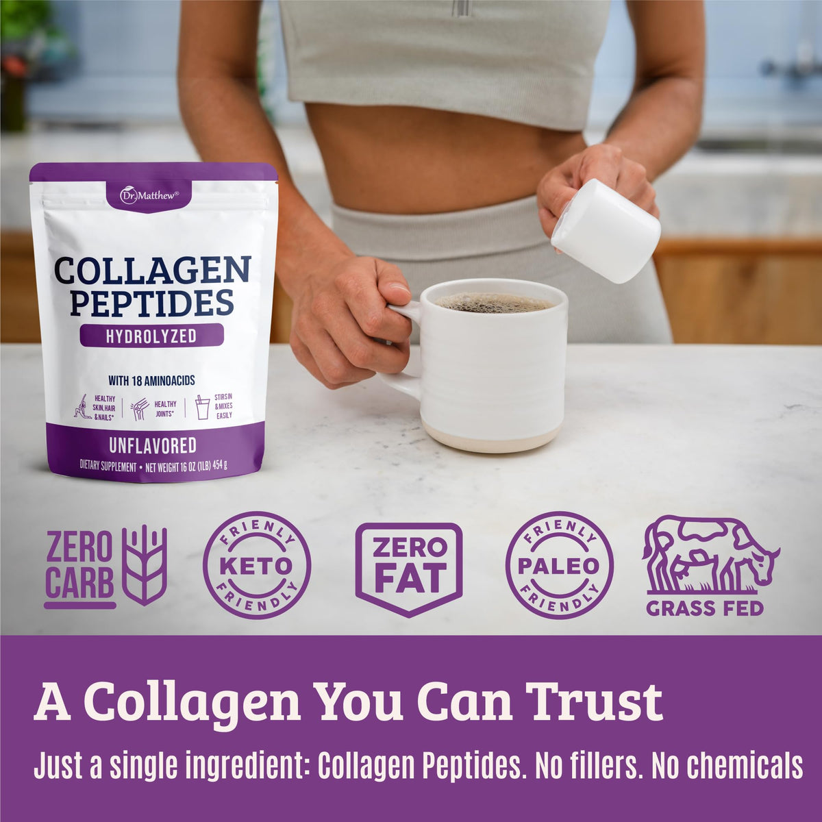 Hydrolyzed Collagen Peptides Powder T246891