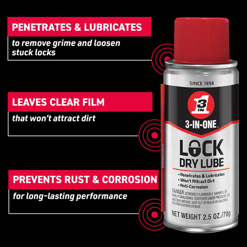2.5 OZ Dry Lube L92622