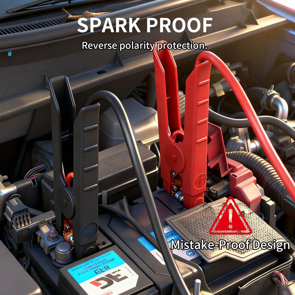 2000 Peak Amp 12V Car Battery Jump Starter C58167