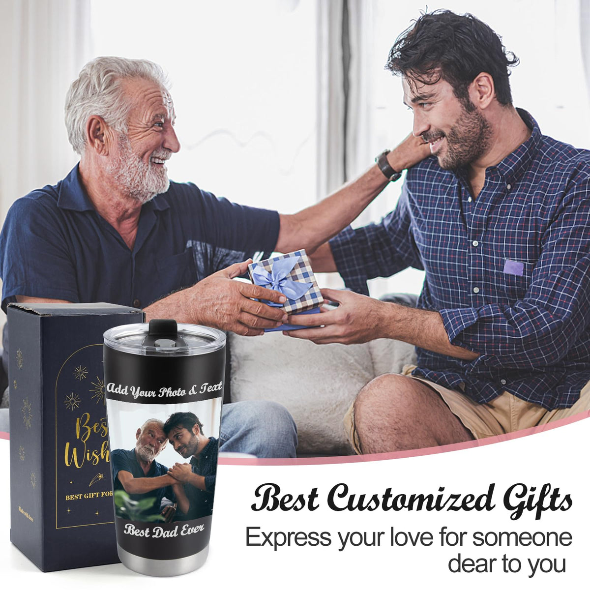 Personalized Coffee Tumbler D2396